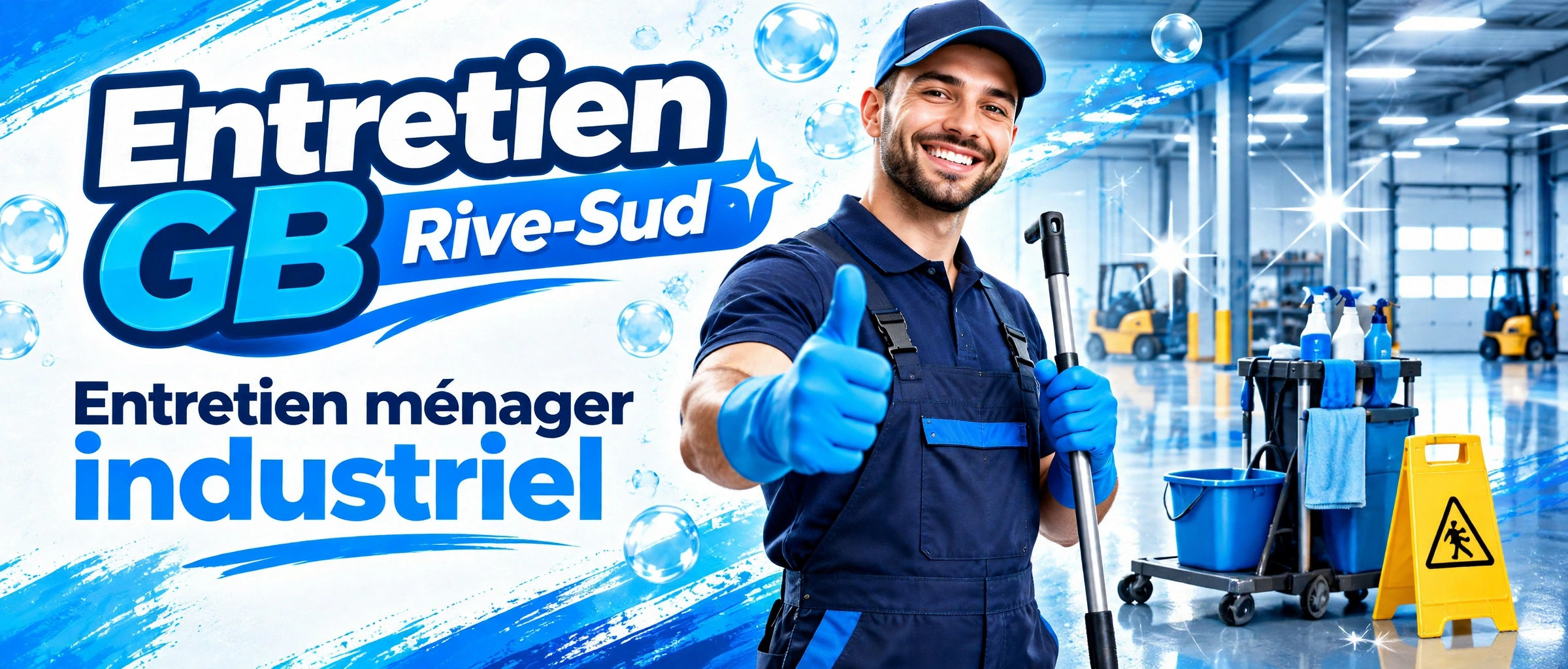 Entretien GB Rive-Sud — entretien ménager industriel